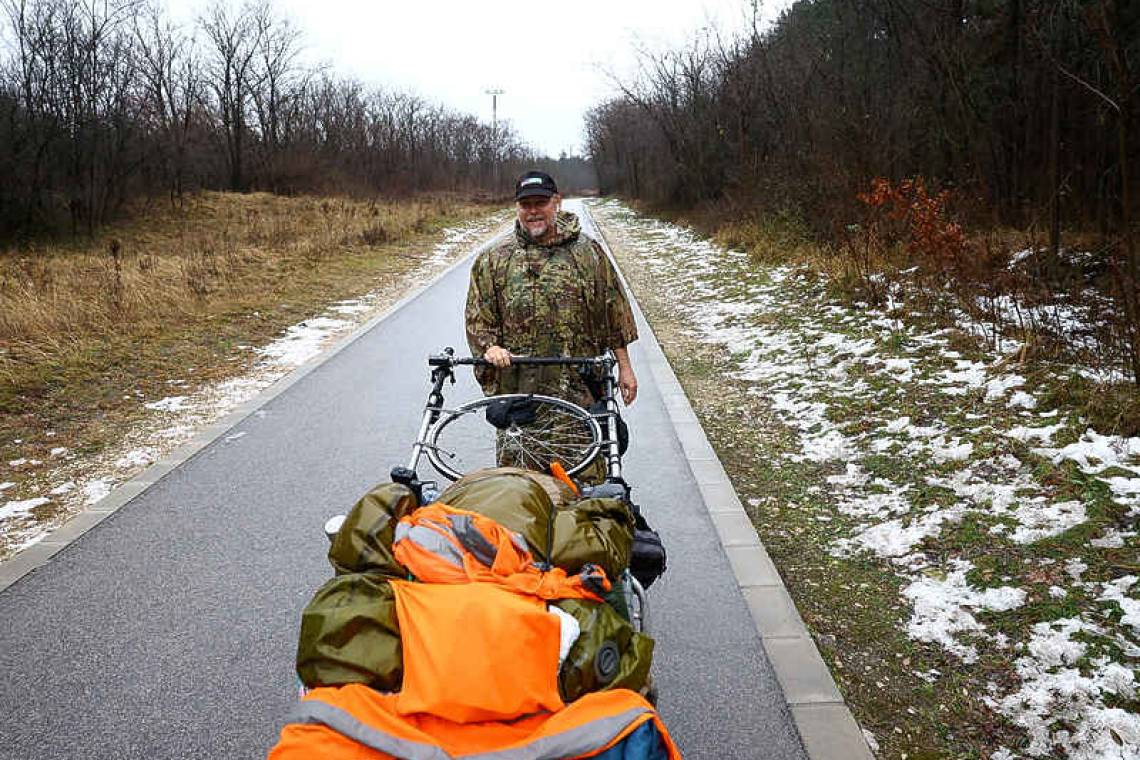 British globe trekker faces changed  world on final leg of 27-year journey
